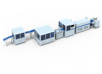 Automatic slipping box making machine